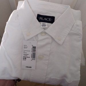 🌞3/$15  NWT Boys long sleeve dress shirt